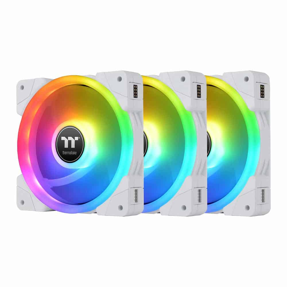 Thermaltake SWAFAN EX12 RGB TT Premium Edition White Fan 3 Pack